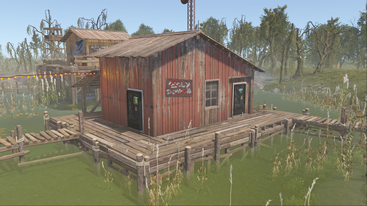 Rust Combined Bandit, Outpost & Stables Prefabs