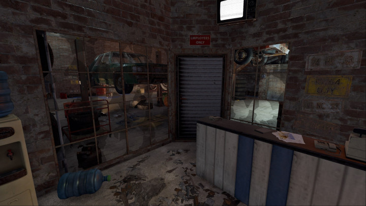 Rust Arched Car Garage Add-On Monument All Products