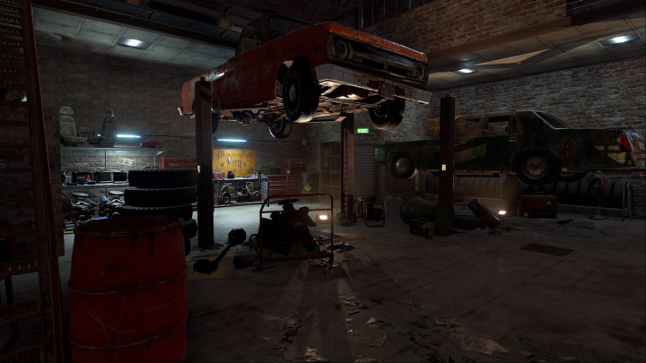 Rust Arched Car Garage Add-On Monument All Products