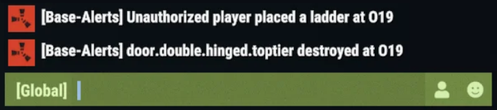 Rust Base Alerts Prefabs