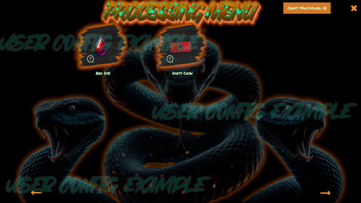 Rust Viper Crafting All Products