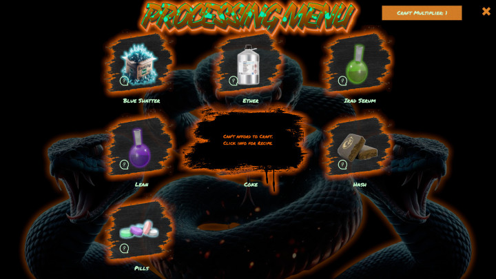 Rust Viper Crafting All Products