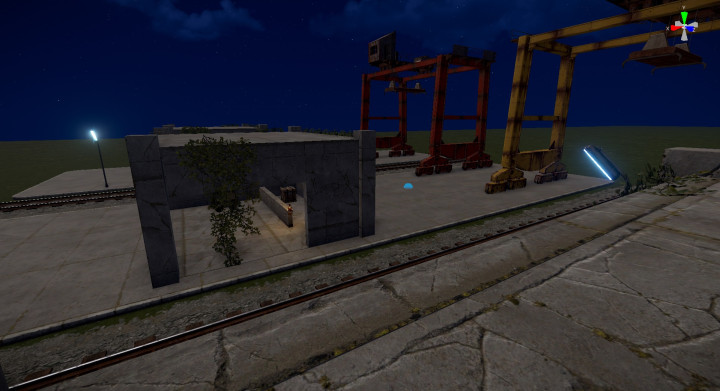 Rust Train Station (With Usable Tracks) All Products