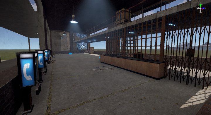 Rust Train Station (With Usable Tracks) All Products