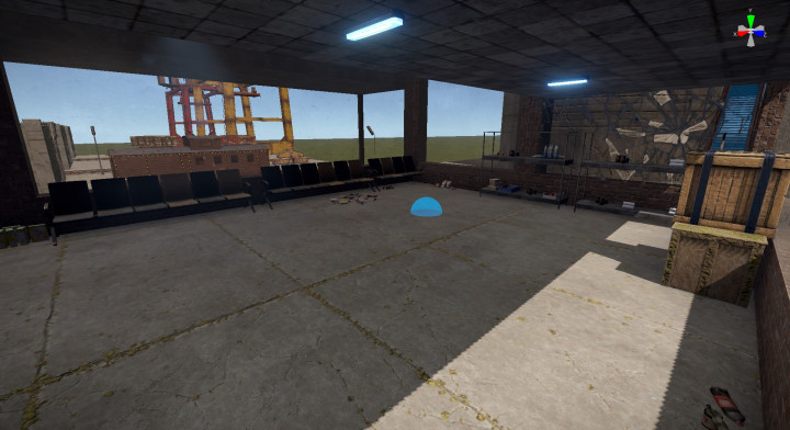 Rust Train Station (With Usable Tracks) All Products