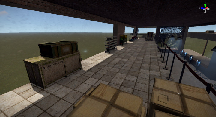 Rust Train Station (With Usable Tracks) All Products