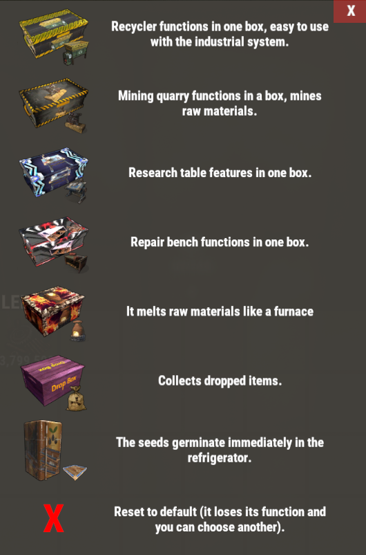 Rust Z Boxes Pack Prefabs