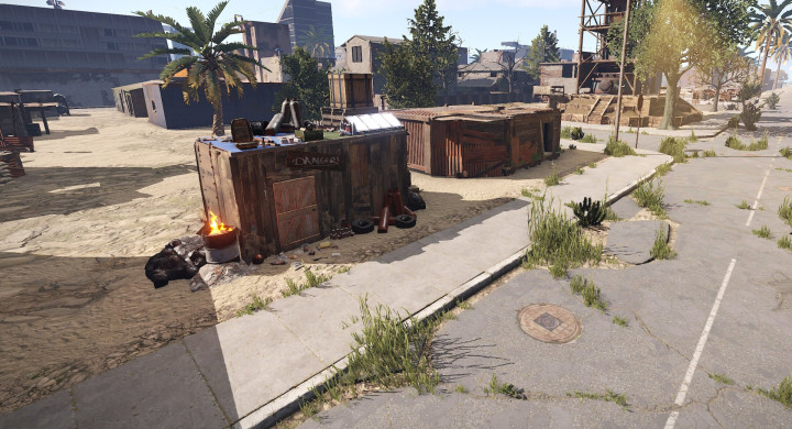 Rust Homeless Shack Prefabs