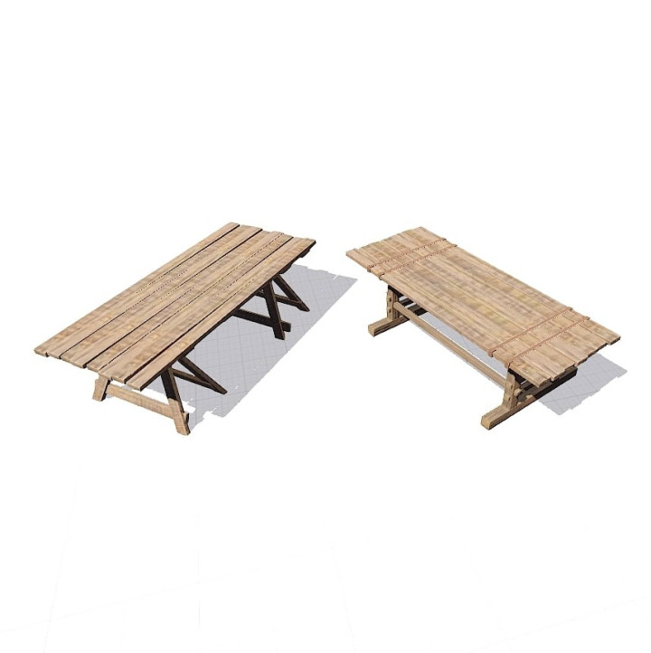 Rust Medieval set - Environment Prefabs