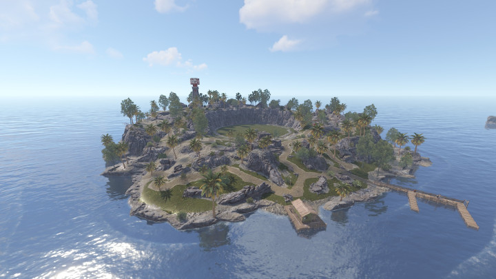 Rust Raid Islands (2X PACK) Prefabs