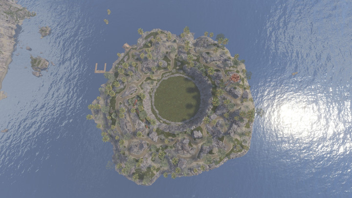 Rust Raid Islands (2X PACK) Prefabs