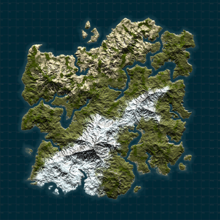 Rust DIY MAP BUNDLE | Landscape + 25 custom monuments + 27 custom places to build a base + Finished Map All Products