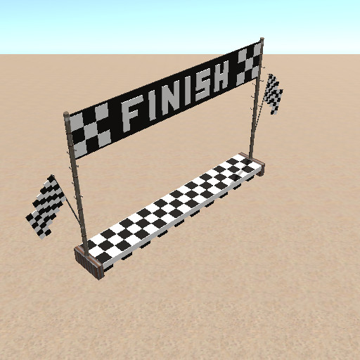 Rust Finish Line Prefabs