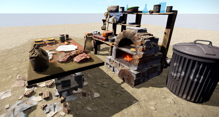 Rust Pie Shop Prefabs