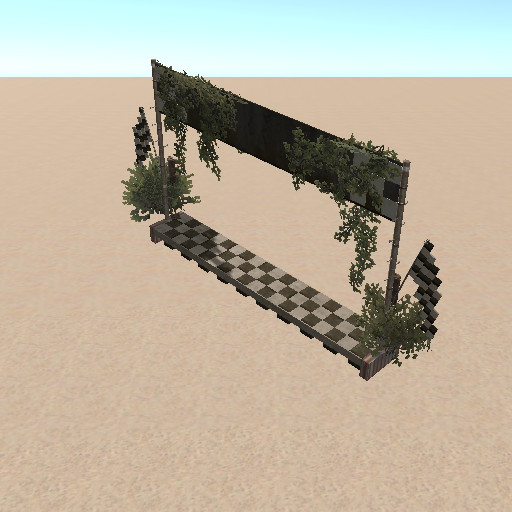 Rust Ruined Finish Line Prefabs