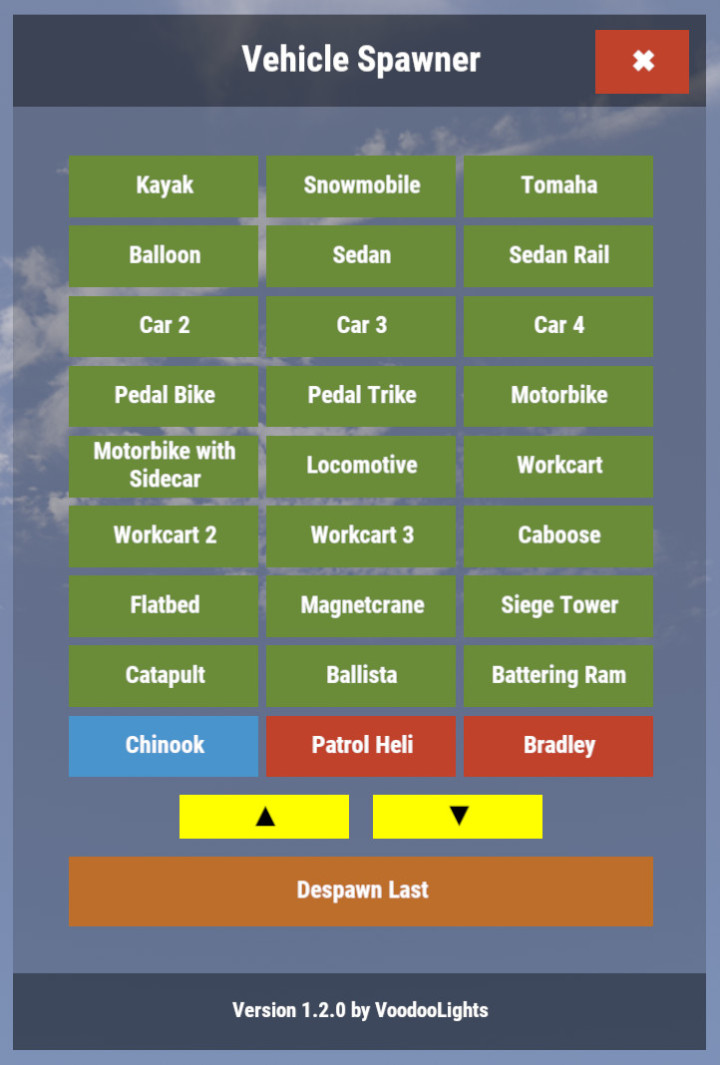 Rust My Vehicle All Products