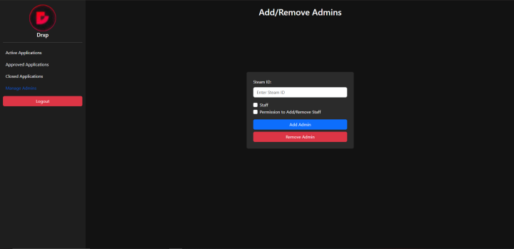 Staff Applications ( Website ) 6 Rust Staff Applications ( Website ) All Products