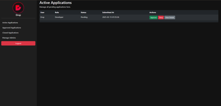 Staff Applications ( Website ) 4 Rust Staff Applications ( Website ) All Products
