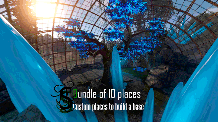 Rust DIY MAP BUNDLE | Landscape + 25 custom monuments + 27 custom places to build a base + Finished Map All Products