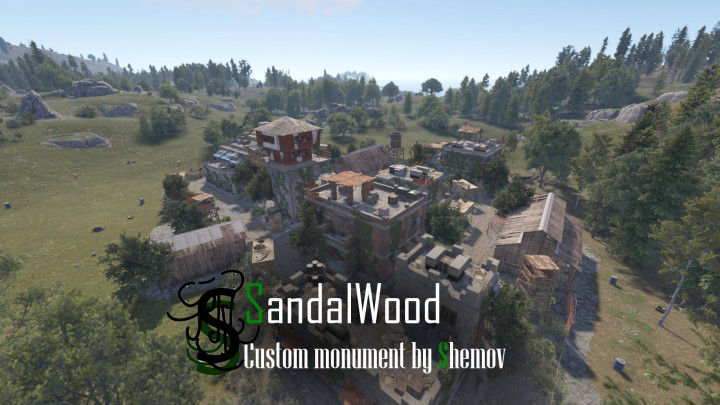 Rust DIY MAP BUNDLE | Landscape + 25 custom monuments + 27 custom places to build a base + Finished Map All Products