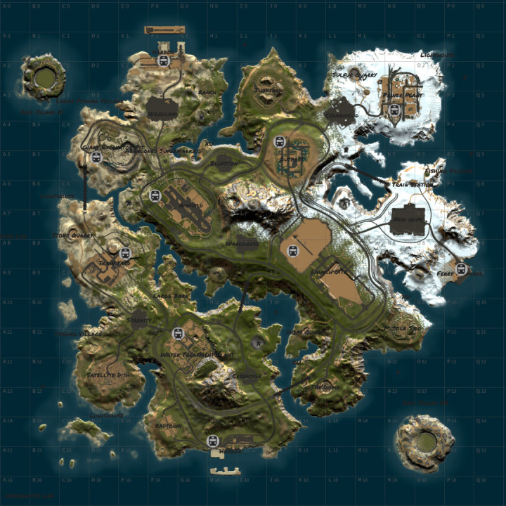 Rust Farbed Island All Products