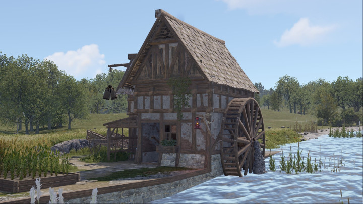 Rust Medieval Grain Mill All Products