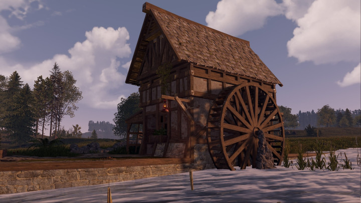 Rust Medieval Grain Mill All Products