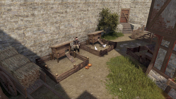 Rust Medieval Castle Outpost, Stables & Bandit Prefabs