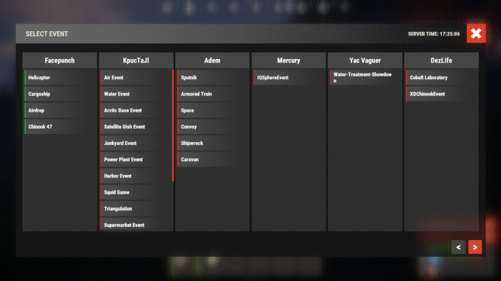 Rust Event Manager All Products