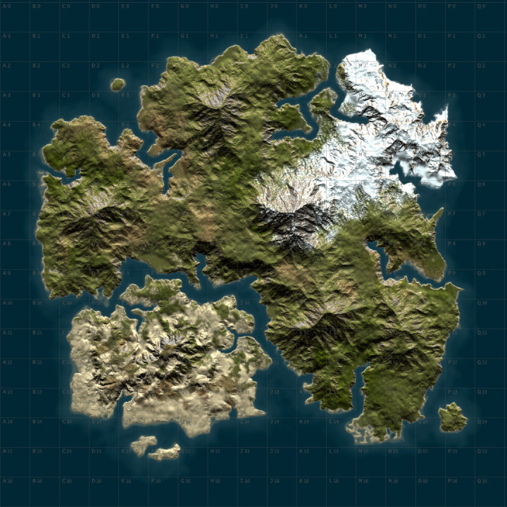 Rust DIY MAP BUNDLE | Landscape + 25 custom monuments + 27 custom places to build a base + Finished Map All Products