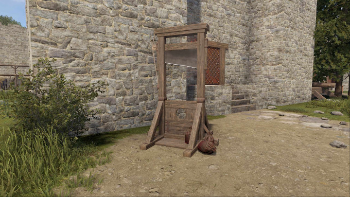 Rust Medieval Castle Outpost, Stables & Bandit Prefabs