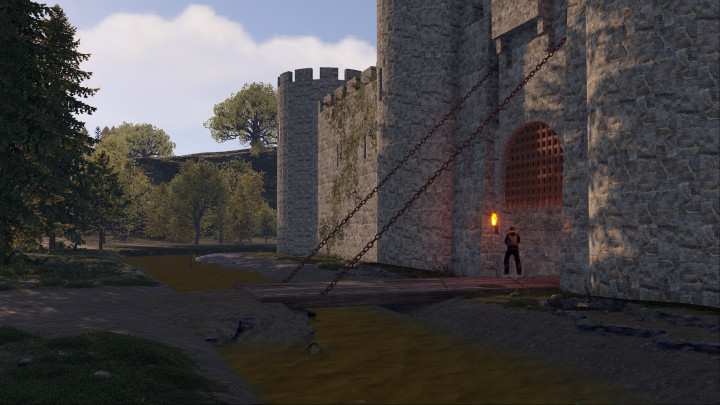 Rust Medieval Castle Outpost, Stables & Bandit Prefabs