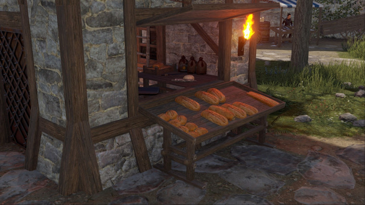 Rust Medieval Castle Outpost, Stables & Bandit Prefabs