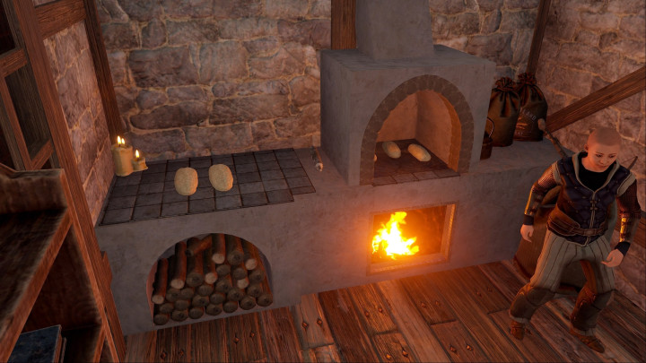 Rust Medieval Castle Outpost, Stables & Bandit Prefabs