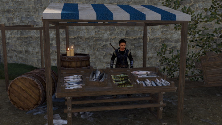 Rust Medieval Castle Outpost, Stables & Bandit Prefabs