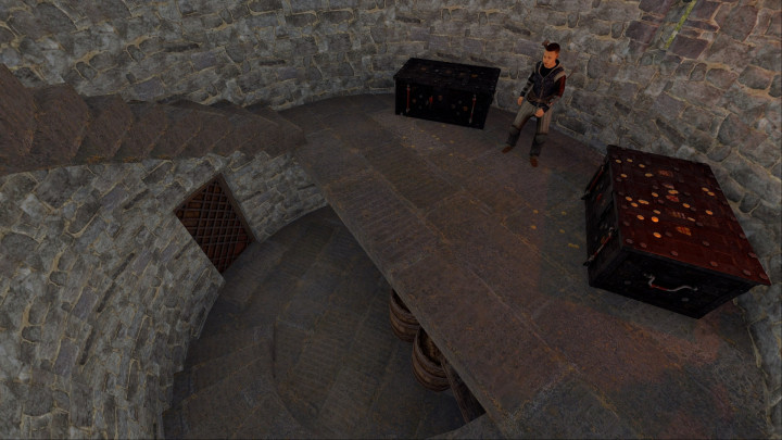 Rust Medieval Castle Outpost, Stables & Bandit Prefabs