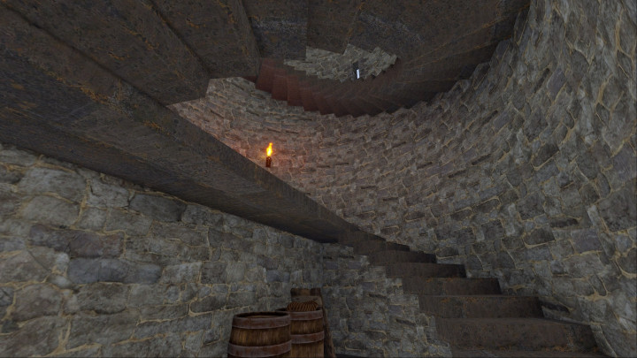 Rust Medieval Castle Outpost, Stables & Bandit Prefabs