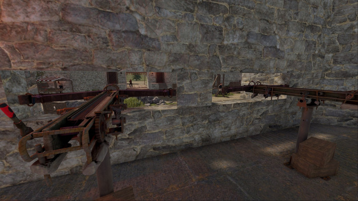 Rust Medieval Castle Outpost, Stables & Bandit Prefabs