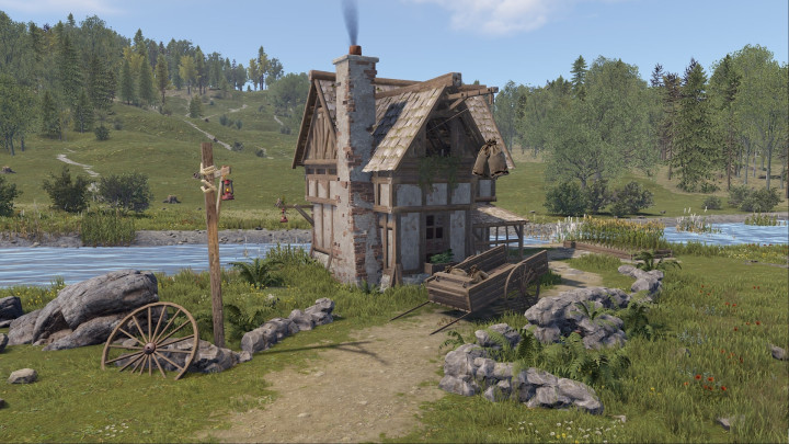 Rust Medieval Grain Mill All Products