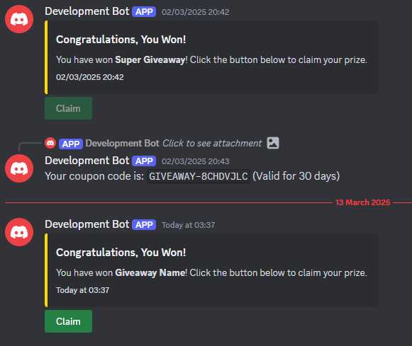 Rust Fully Automated Tebex Giveaway Bot 1.0.1 All Products