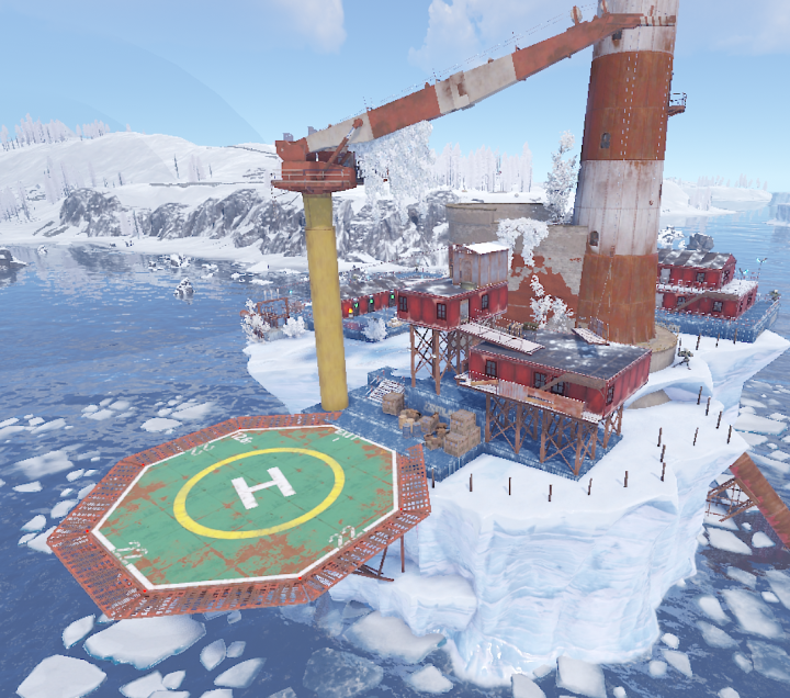 IceVillage 1 Rust IceVillage Prefabs