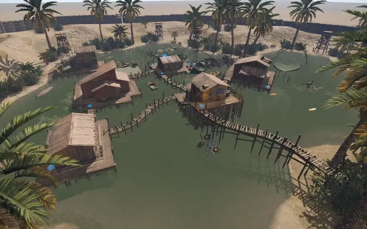 Oasis Huacachina 2 Rust Oasis Huacachina Prefabs