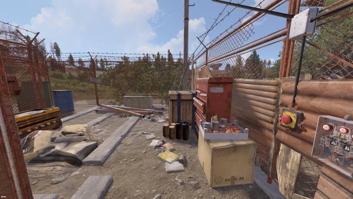 Rust Substation with Fuse Prefabs