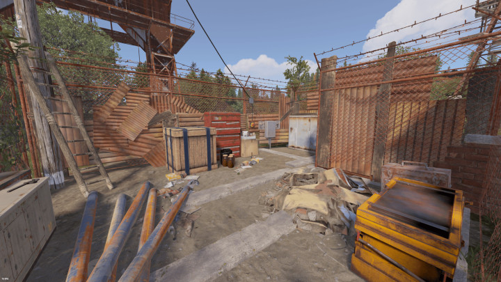 Rust Substation with Fuse Prefabs