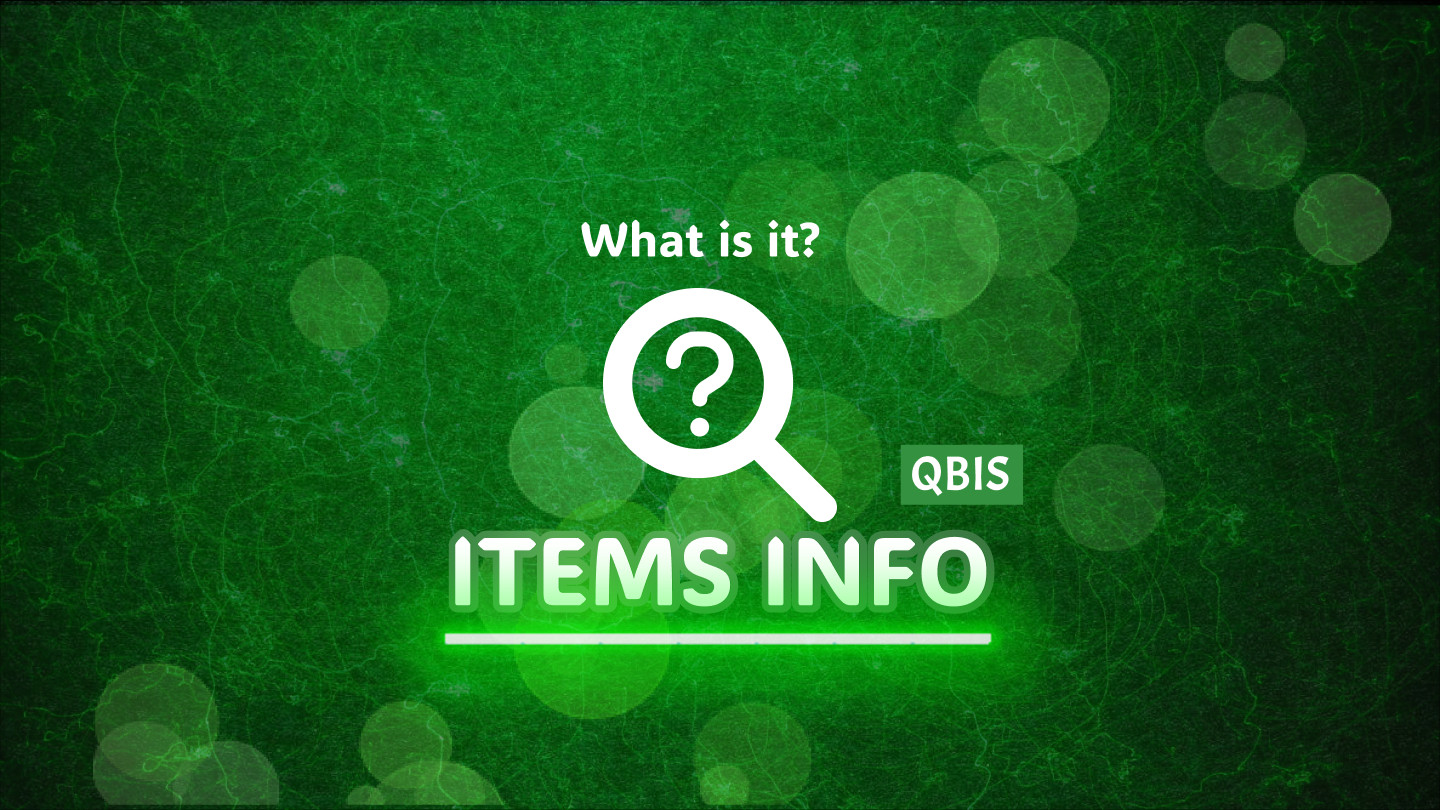 Items Info - Lone Design