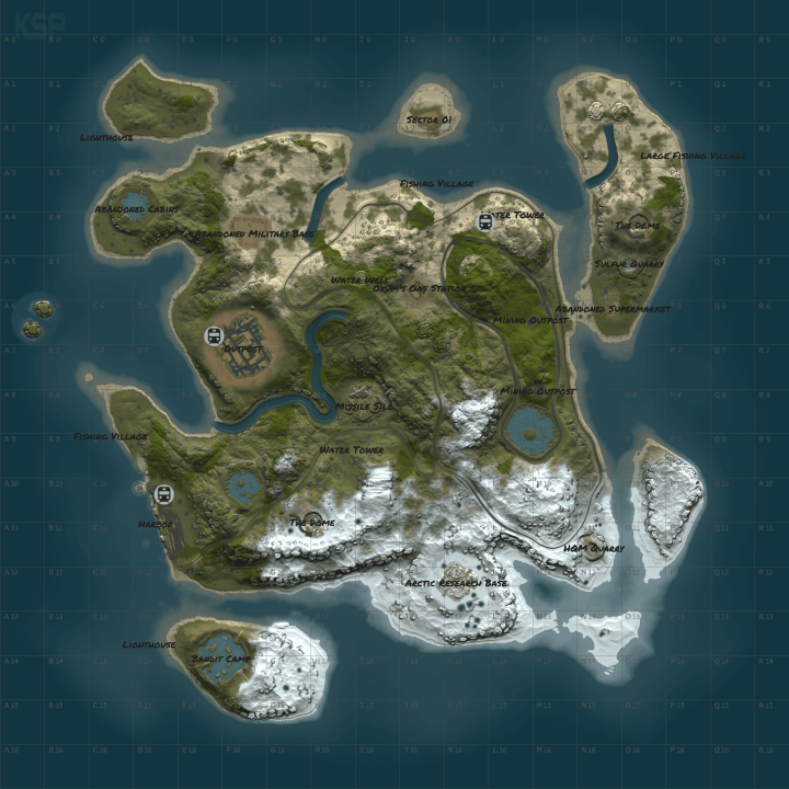 Rust KS Island 2500 All Products