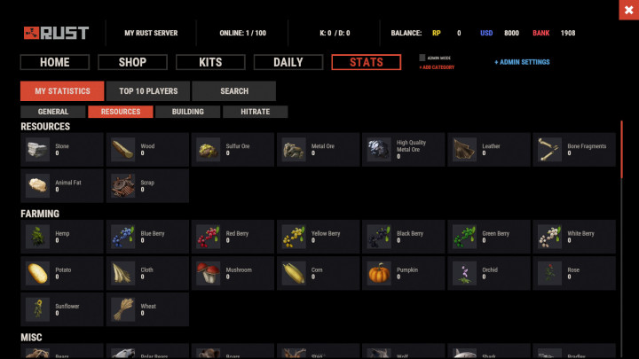 Ultimate Leaderboard 23 Rust Ultimate Leaderboard Prefabs
