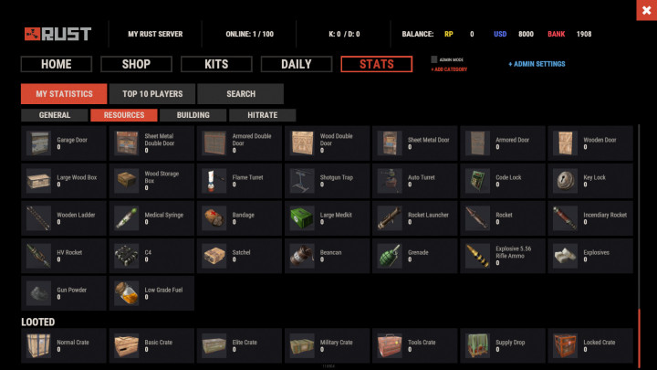 Ultimate Leaderboard 26 Rust Ultimate Leaderboard Prefabs