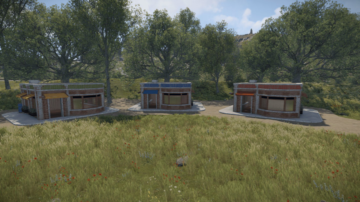 Rust Small Shop Color Variants Prefabs
