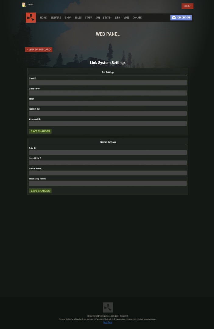 OutpostLink - Template Addon 5 Rust OutpostLink - Template Addon All Products